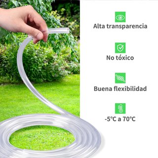 Kesote 10mm (diámetro Interior) x 13mm (diámetro Exterior) Tubo Flexible de PVC
