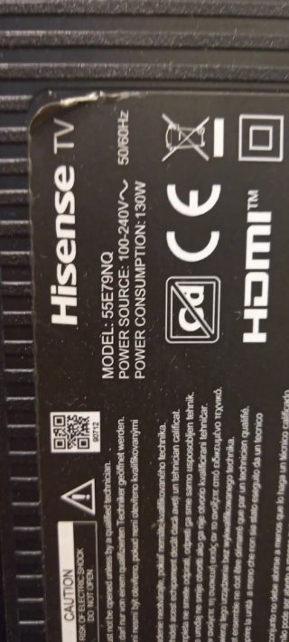 HISENSE 55E79NQ RSAG7.820.13696/ROH +TCOM