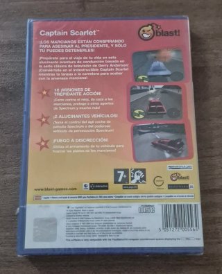 Captain Scarlet PS2 Precintado