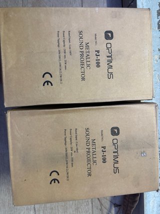 Altavoces nuevos de gran potencia