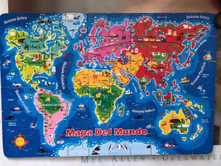 Puzzle Mapa del Mundo Imantado