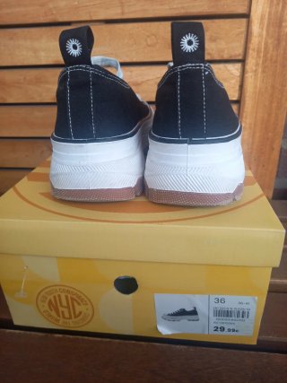Zapatillas negras plataforma