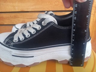 Zapatillas negras plataforma