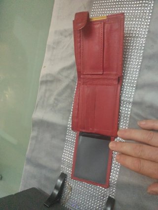 Cartera Bicolor Roja y Amarilla
