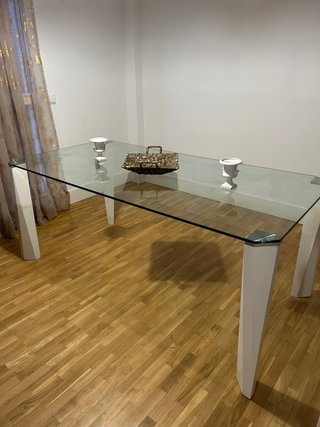 Mesa Comedor Cristal 180x90cm