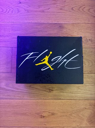 Air Jordan 4 Retro AJ Negro Amarillo Originales