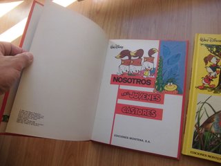 NOSOTROS LOS JÓVENES CASTORES WALT DISNEY MONTENA