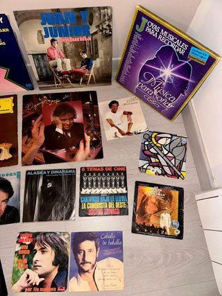 Lote de 15 Vinilos Varios Artistas y Géneros