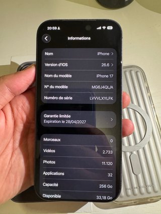 iPhone 17Negro Nuevo