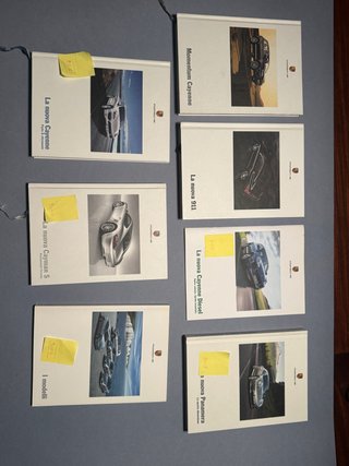 Brochure Porsche Cayenne, 911, Panamera, Cayman...