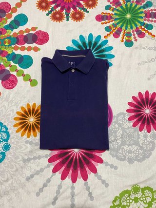Polo Decathlon Azul Escuro