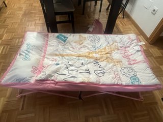 Cama y Silla Plegable Infantil Camping/Invitados