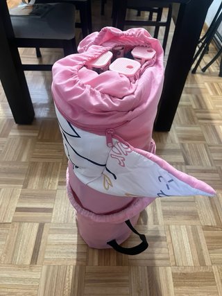 Cama y Silla Plegable Infantil Camping/Invitados