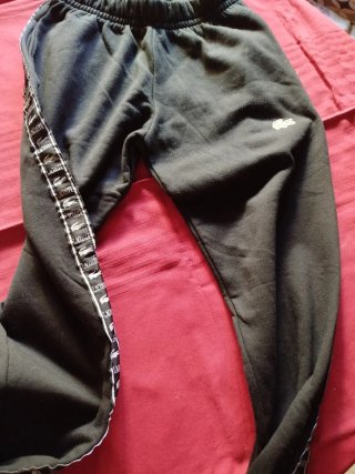 Chándal Lacoste Negro Talla 14 años