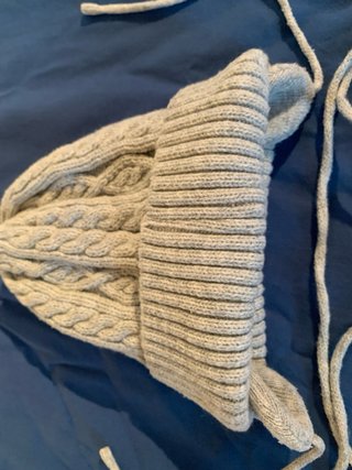 Set 2 cuffie e guanti bimbo 6/9 mesi