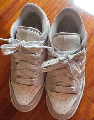Zapatillas Adidas Mujer Talla 38 Beige/Blanco