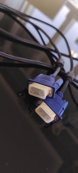 Cable VGA Azul