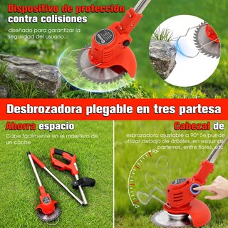 Desbrozadora Eléctrica a Batería