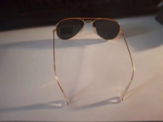 Ray-Ban Aviator Occhiali da Sole Oro Nero