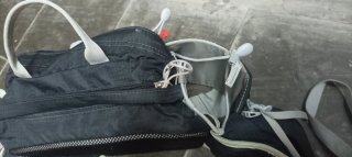 Riñonera Osprey Talon 8 con botellas