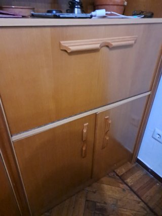 Mueble Salón Convertible Cama Madera