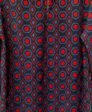 Blusa Zara Estampado geométrico mujer