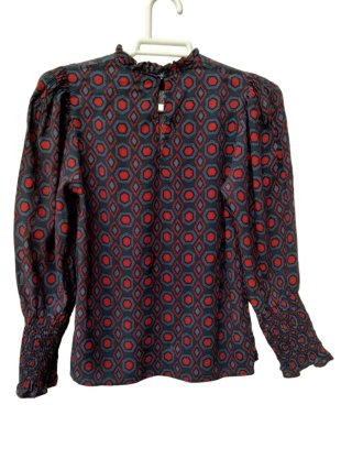 Blusa Zara Estampado geométrico mujer