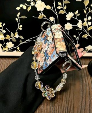 Funda Samsung Z Flip 8 Floral