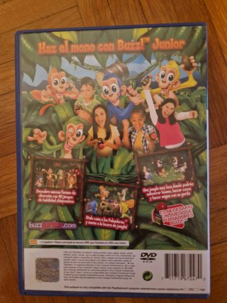 PS2 - 2 juegos Buzz: Locura en la Jungla + Robot