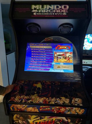 Máquina Arcade Mundo Arcade Street Fighter