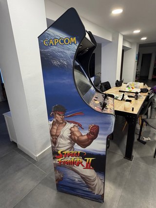 Máquina Arcade Mundo Arcade Street Fighter