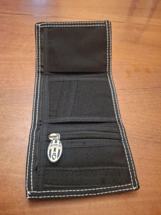 Portafoglio Juventus F.C. tessuto tecnico