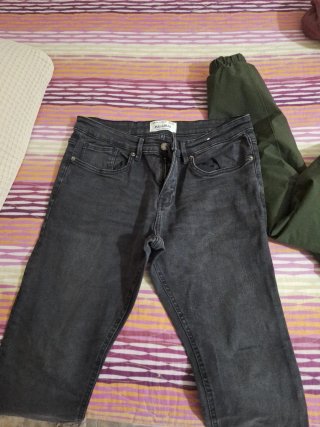 Pantalones vaqueros negros Pull&Bear