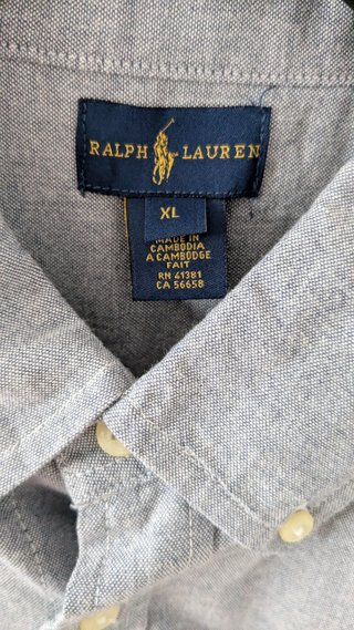 camicia uomo Ralph Lauren Big Pony tg.XL