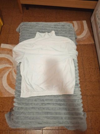 Giacca a vento Fila vintage bianca