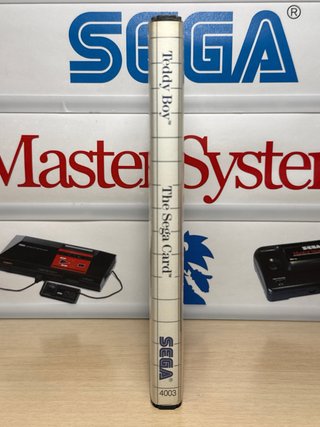 Teddy Boy Sega The Sega Card para Master System