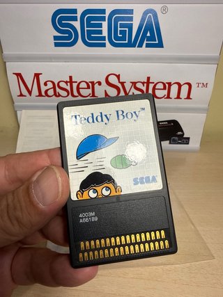 Teddy Boy Sega The Sega Card para Master System
