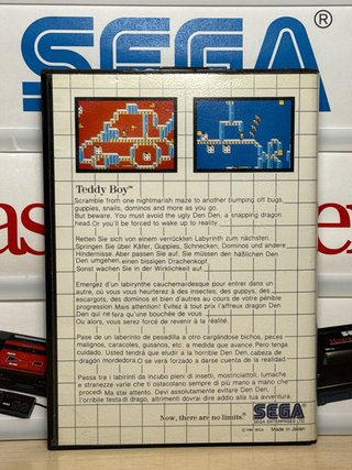 Teddy Boy Sega The Sega Card para Master System