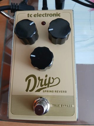TC Electronic Drip Spring Reverb Pedal