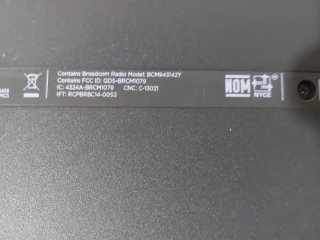 Portátil HP para piezas
