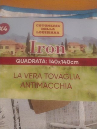 Tovaglia antimacchia mare