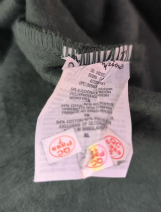 Sudadera Champion Verde Talla XL