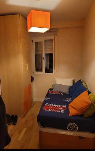 Cama individual con canapé 90x190.Incluye colchón.