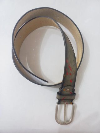 Cinturón de semipiel largo 95cm