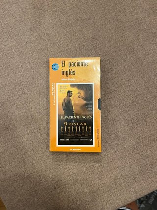 Película VHS El Paciente Inglés