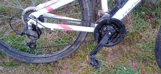Bicicleta Montaña Rockrider ST100 Blanca