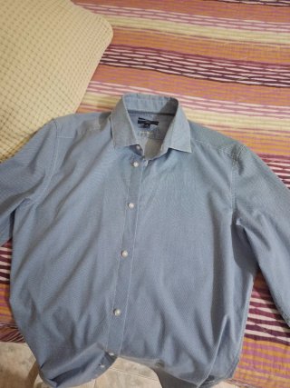 Camisa Kiabi azul