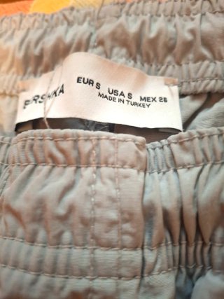 Pantaloni Bershka Wide Leg Parachute
