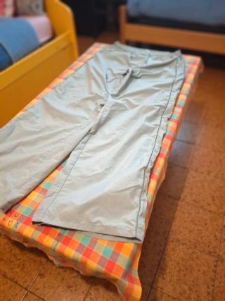 Pantaloni Bershka Wide Leg Parachute