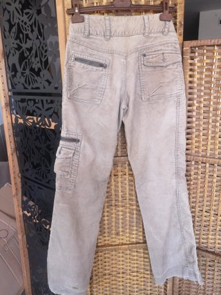 Pantalón Promod pana beige